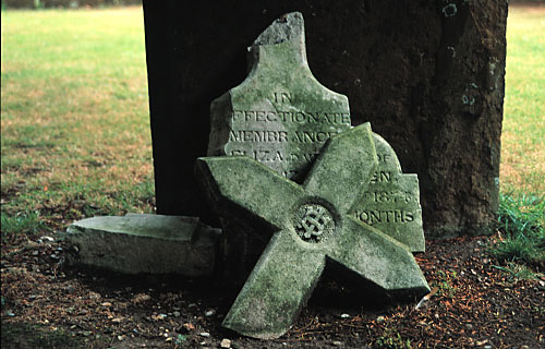 broken cross